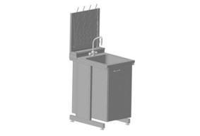 Мойка одинарная с сушилкой 